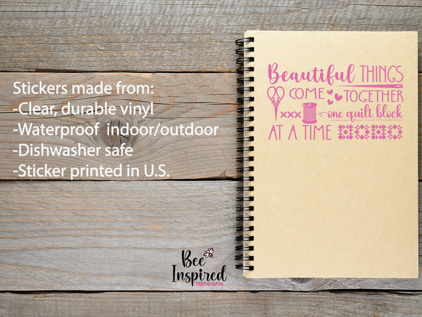 Beautiful Things Vinyl Sticker