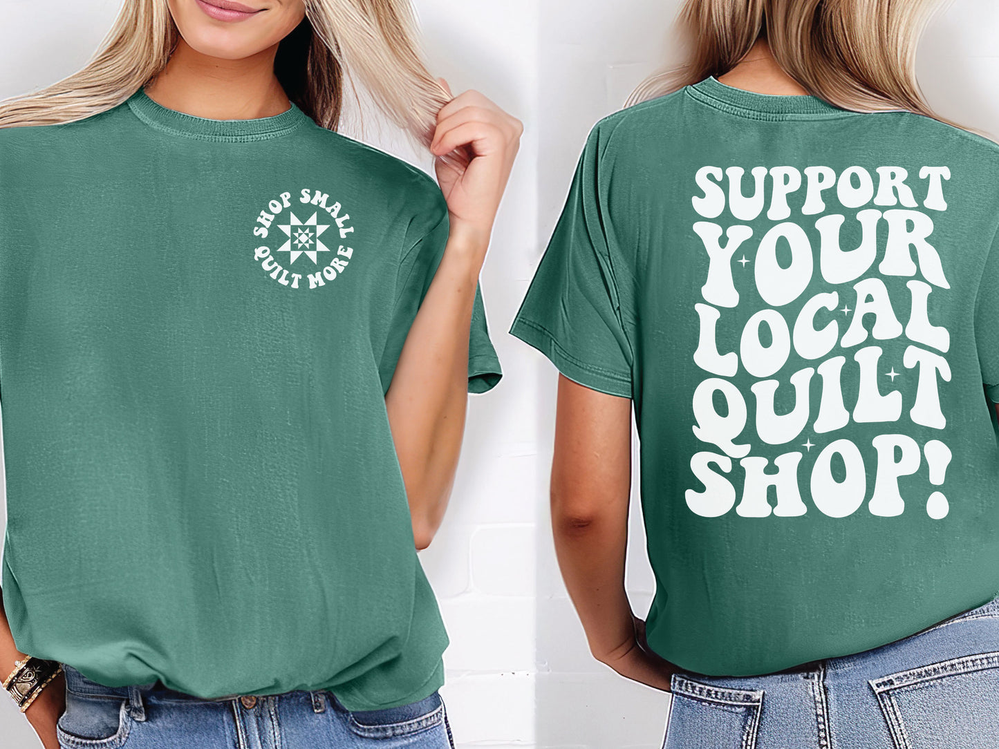 Support Your Local Quilt Shop T-Shirt