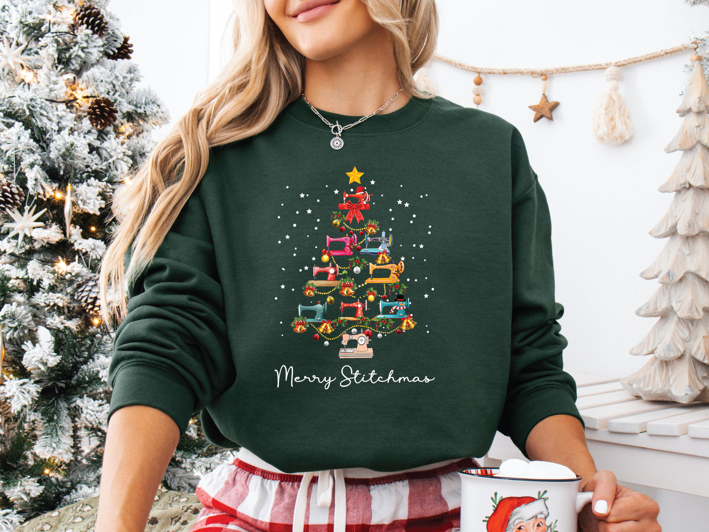 Merry Stitchmas Sewing Sweatshirt