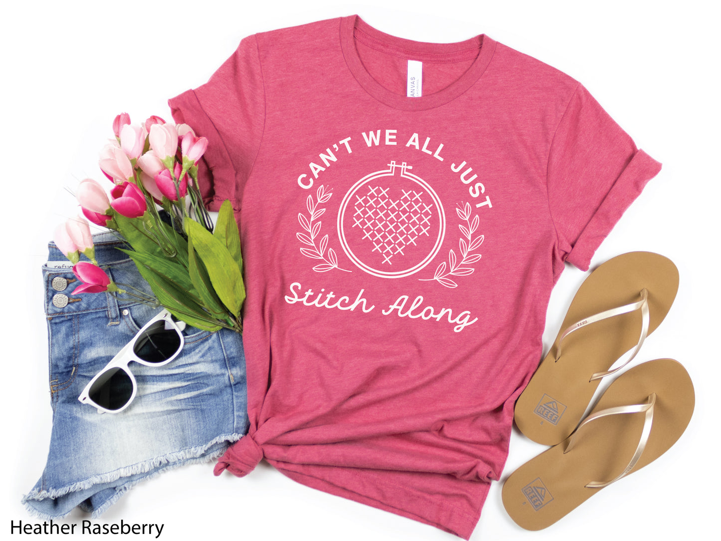 Can't We All Just Stitch Along T-Shirt