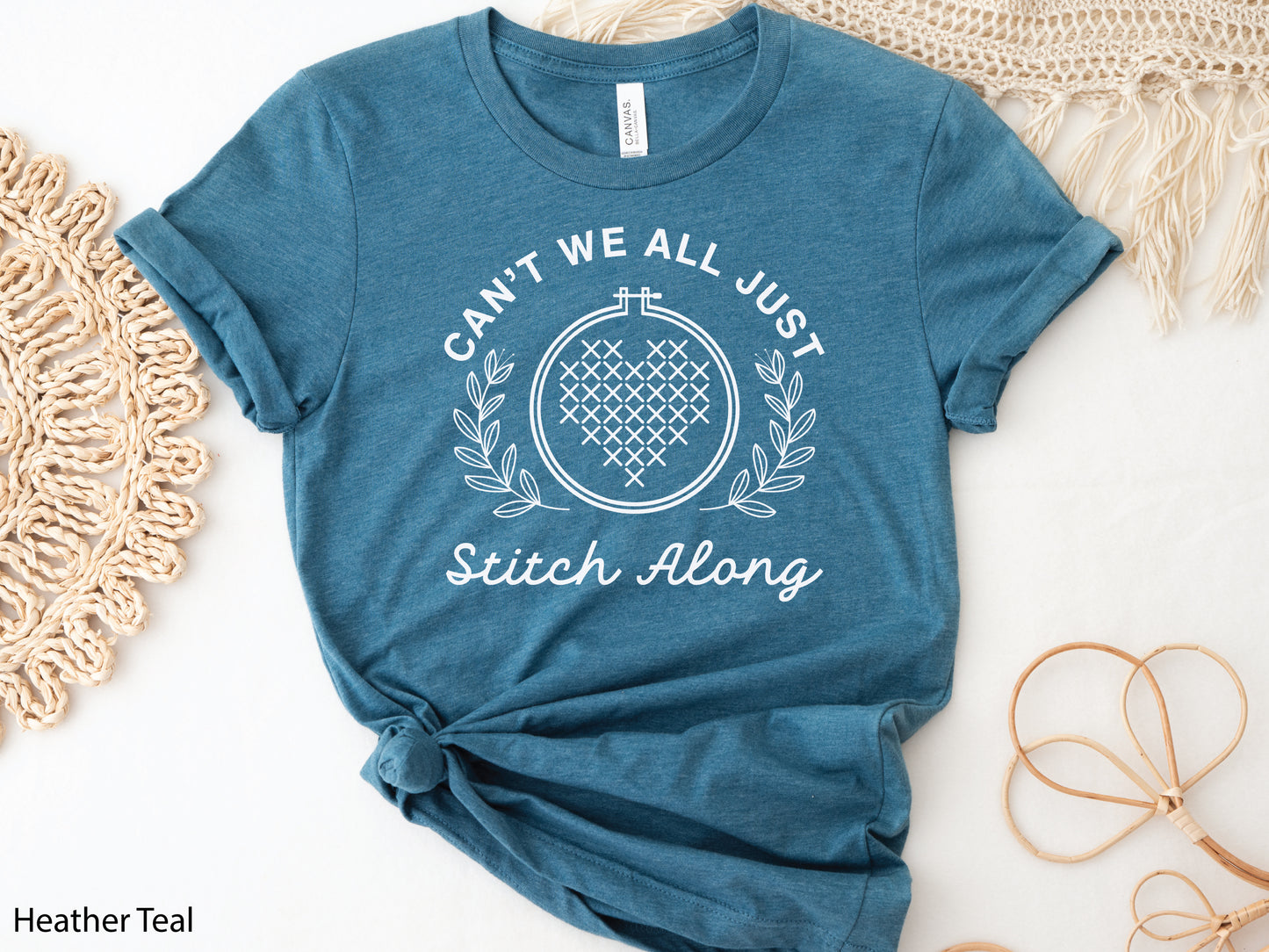 Can't We All Just Stitch Along T-Shirt
