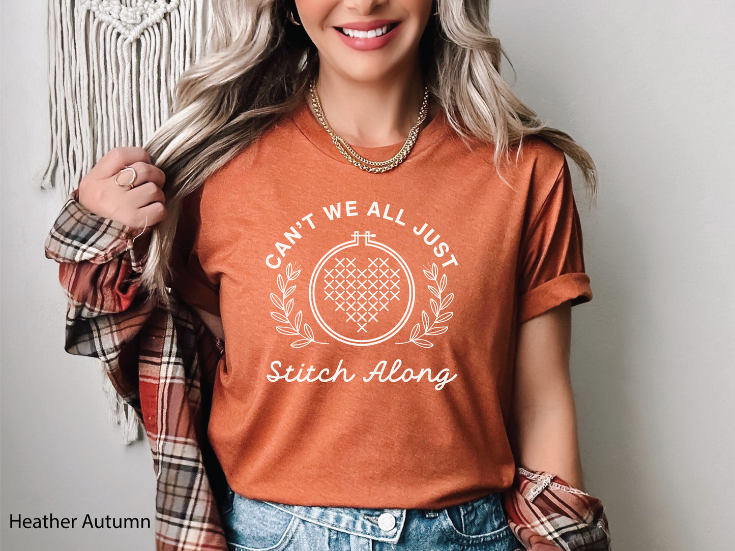 Can't We All Just Stitch Along T-Shirt