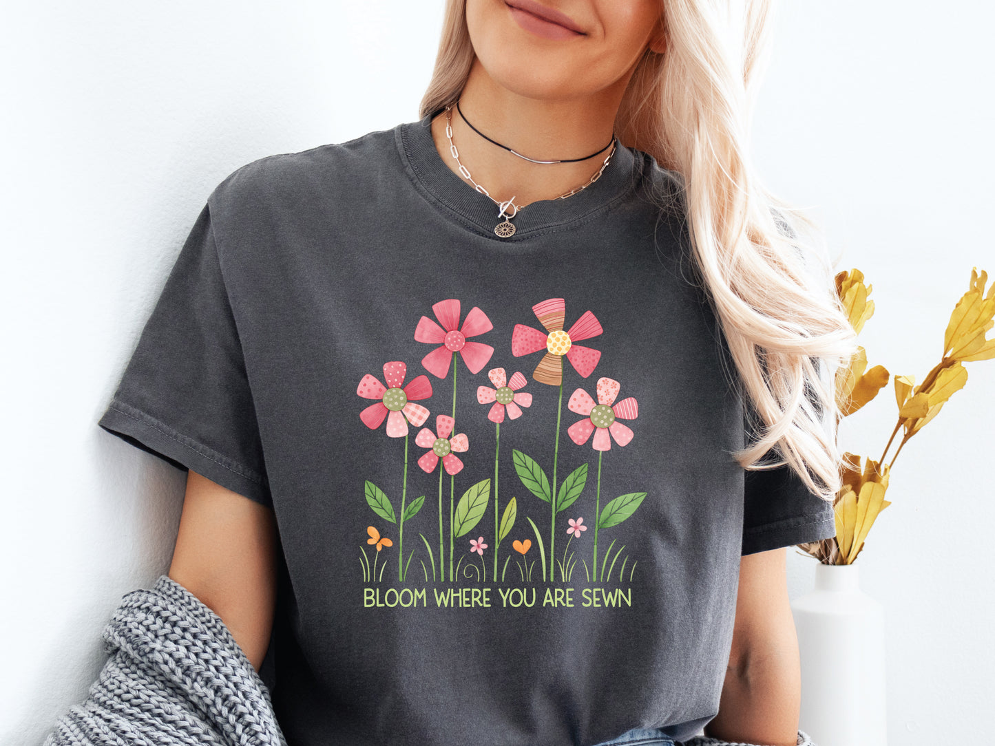 Bloom Where You Are Sewn T-Shirt