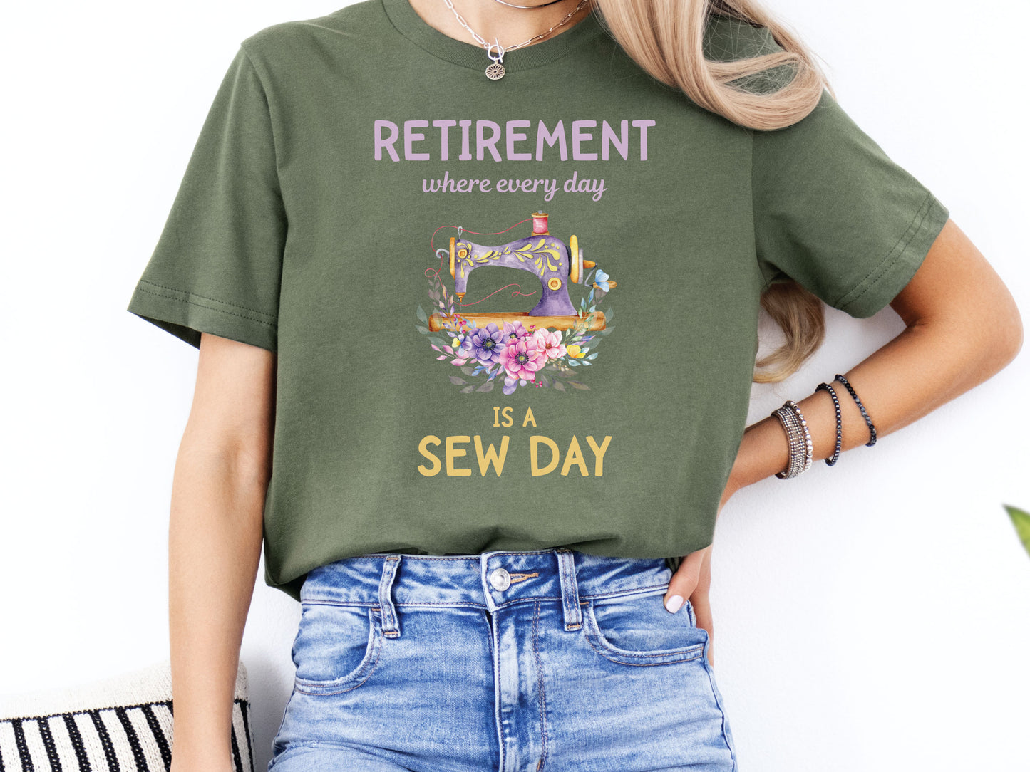 Retirement Every Day Is a Sew Day T-Shirt