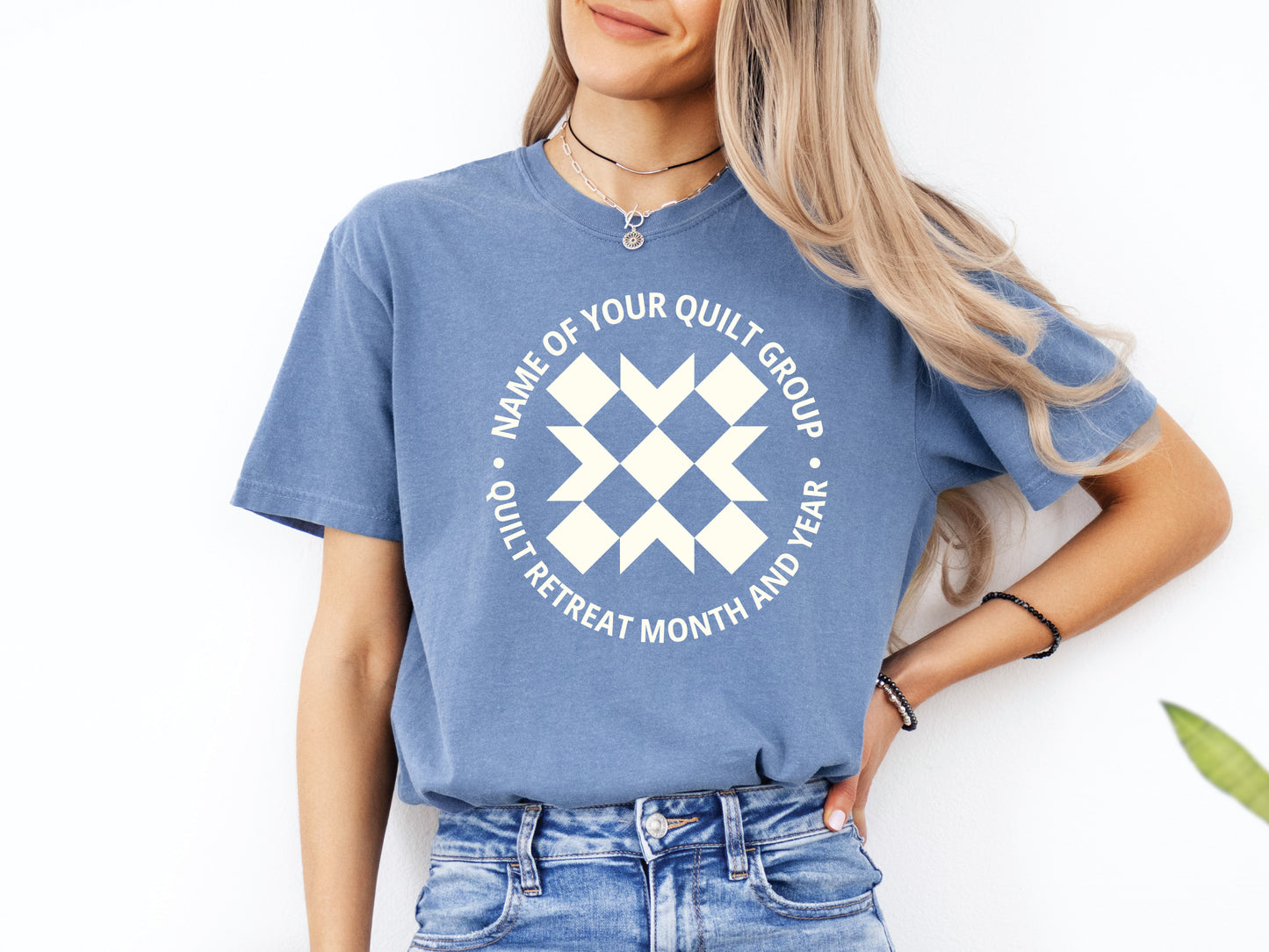 Custom Group Quilt Retreat T-Shirt