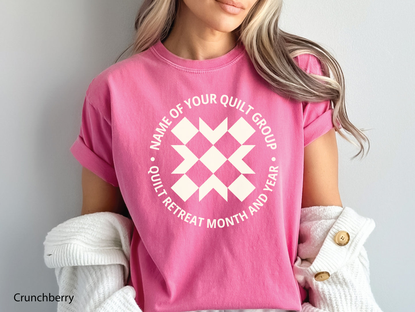 Custom Group Quilt Retreat T-Shirt
