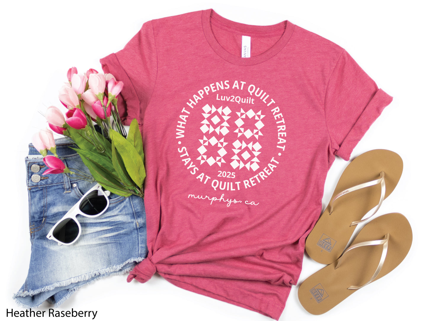 Luv2Quilt Custom Quilt Retreat T-Shirt