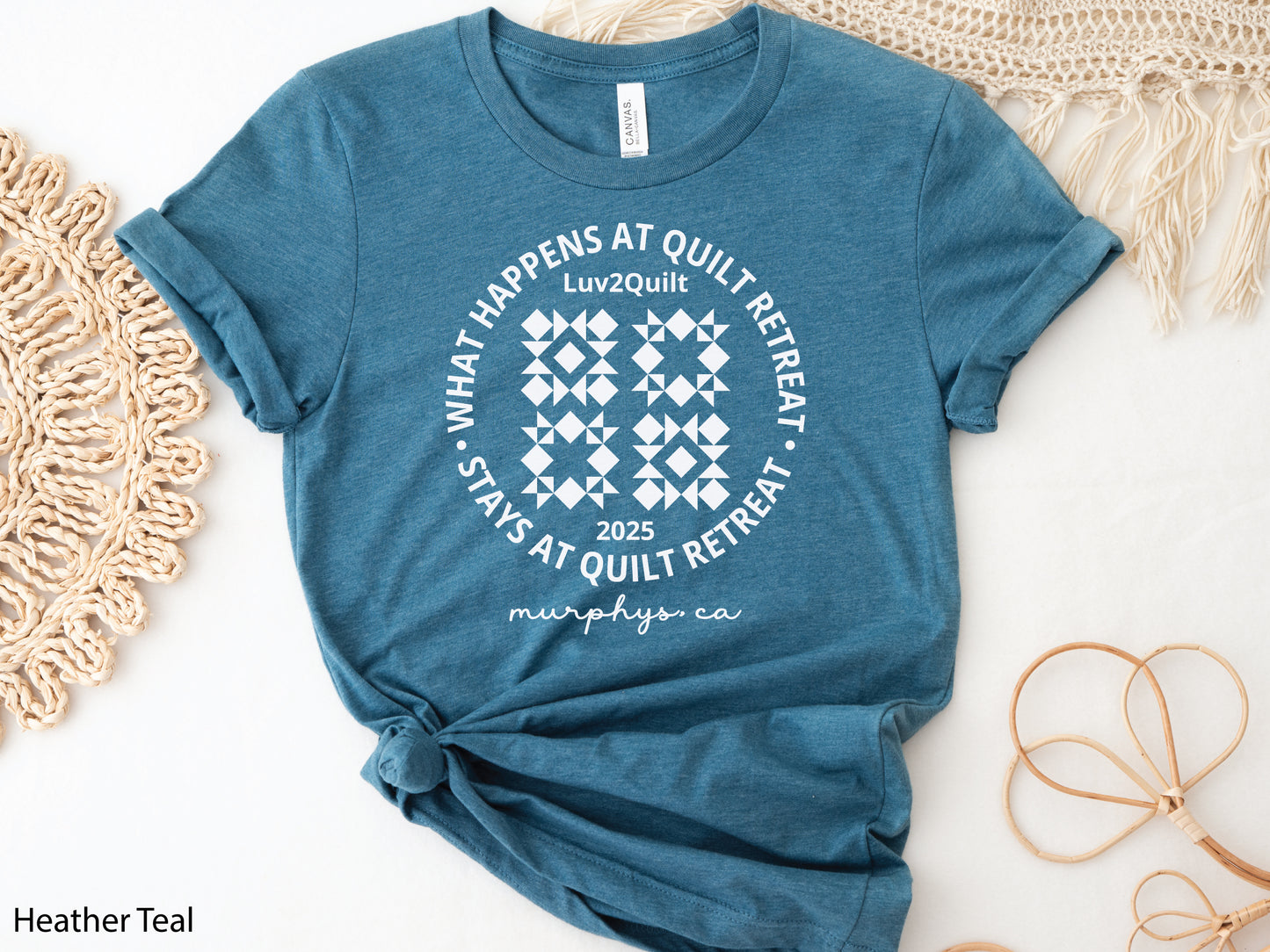 Luv2Quilt Custom Quilt Retreat T-Shirt
