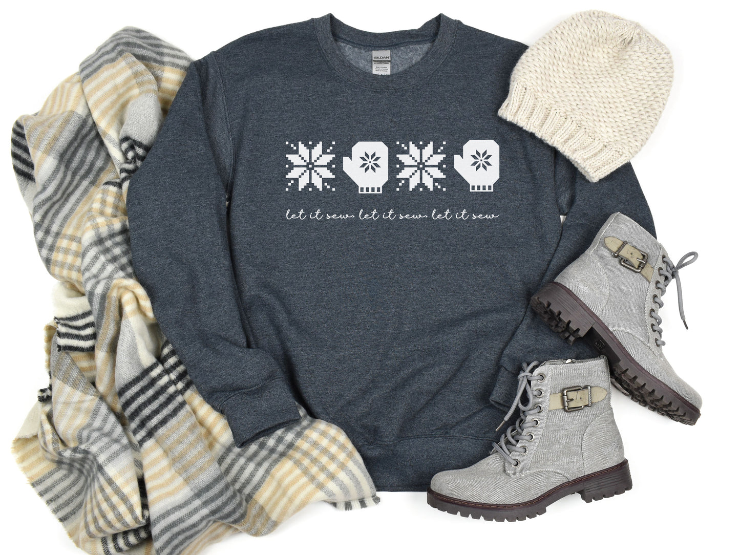 Let It Sew Winter Sweatshirt