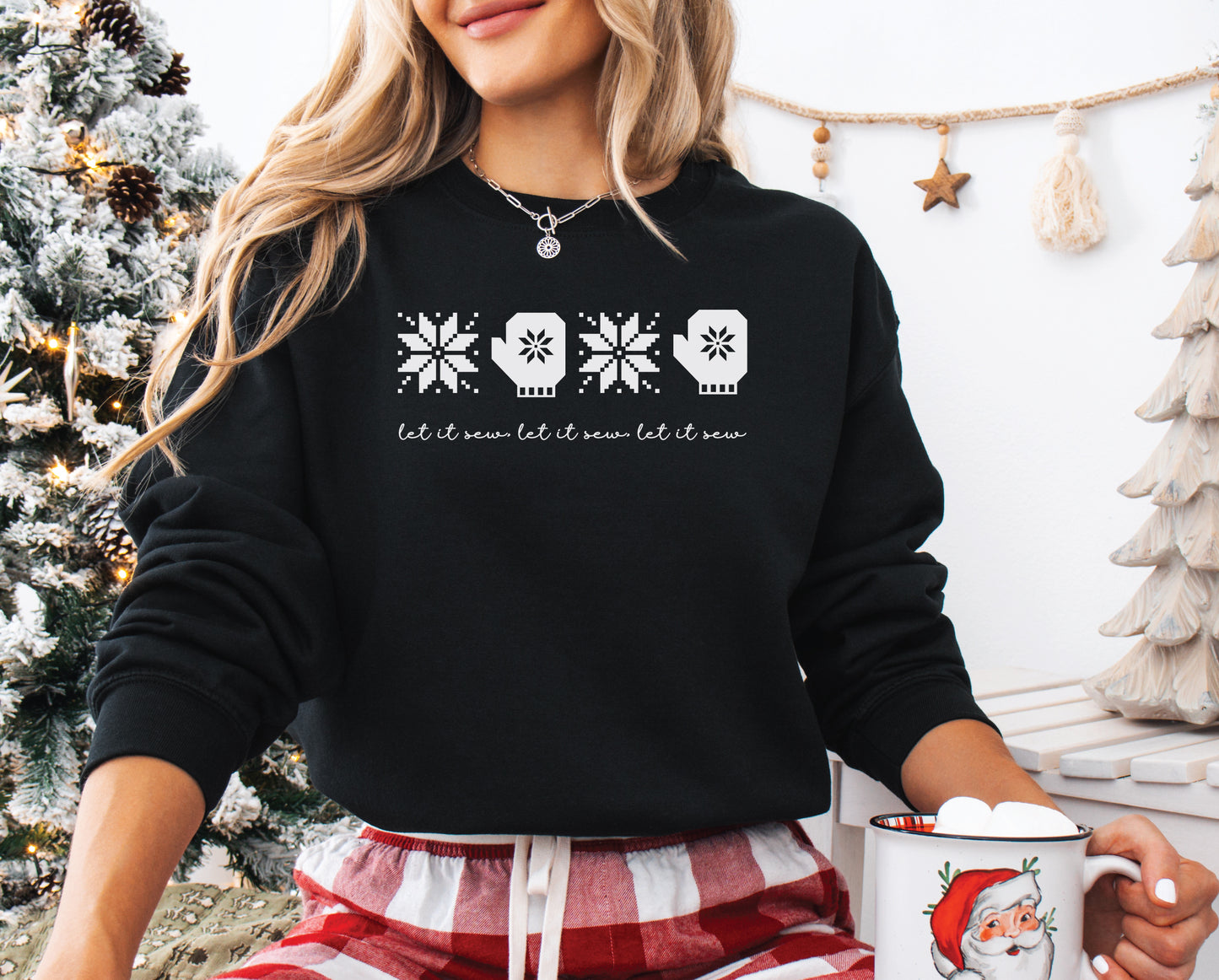 Let It Sew Winter Sweatshirt