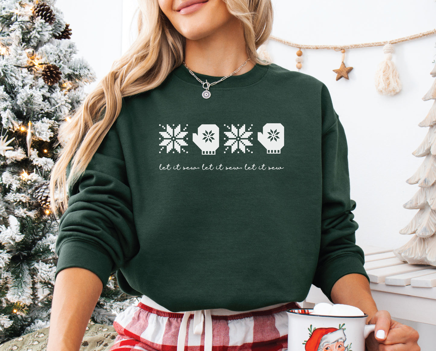 Let It Sew Winter Sweatshirt