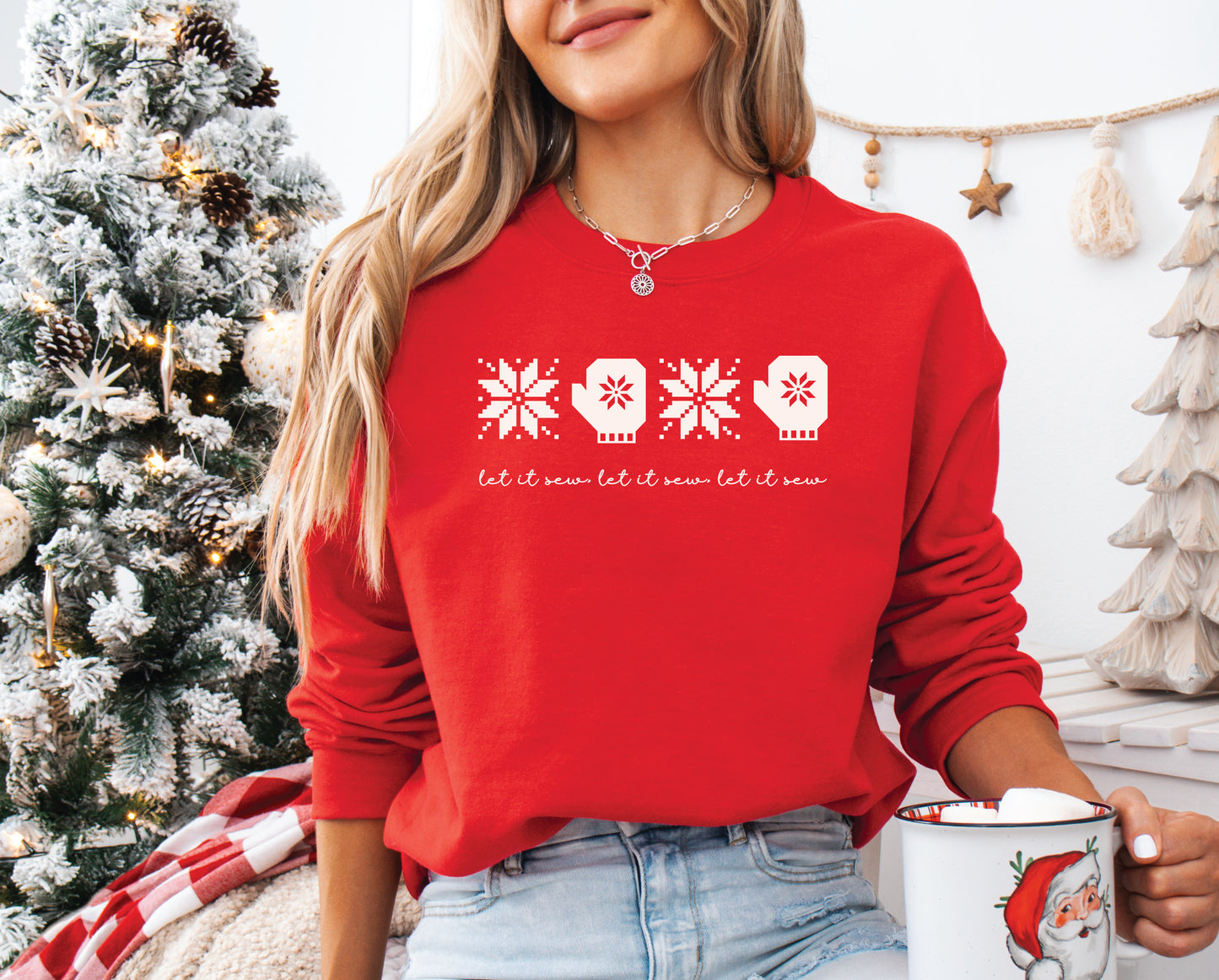 Let It Sew Winter Sweatshirt
