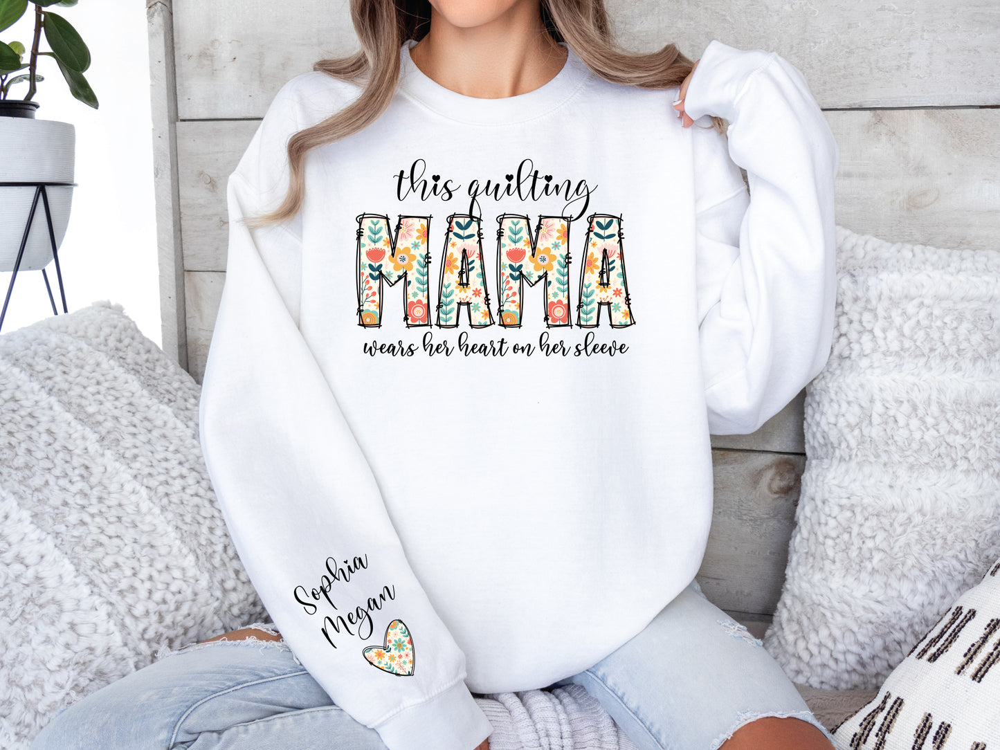 Quilter Mama Personalized Sweatshirt