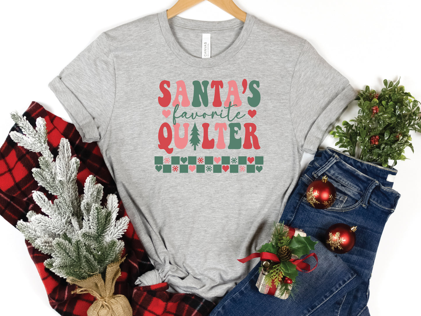 Santa's Favorite Quilter T-Shirt