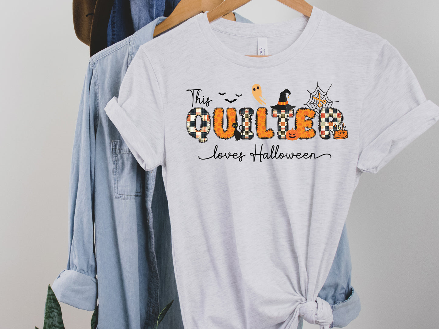 This Quilter Loves Halloween T-Shirt