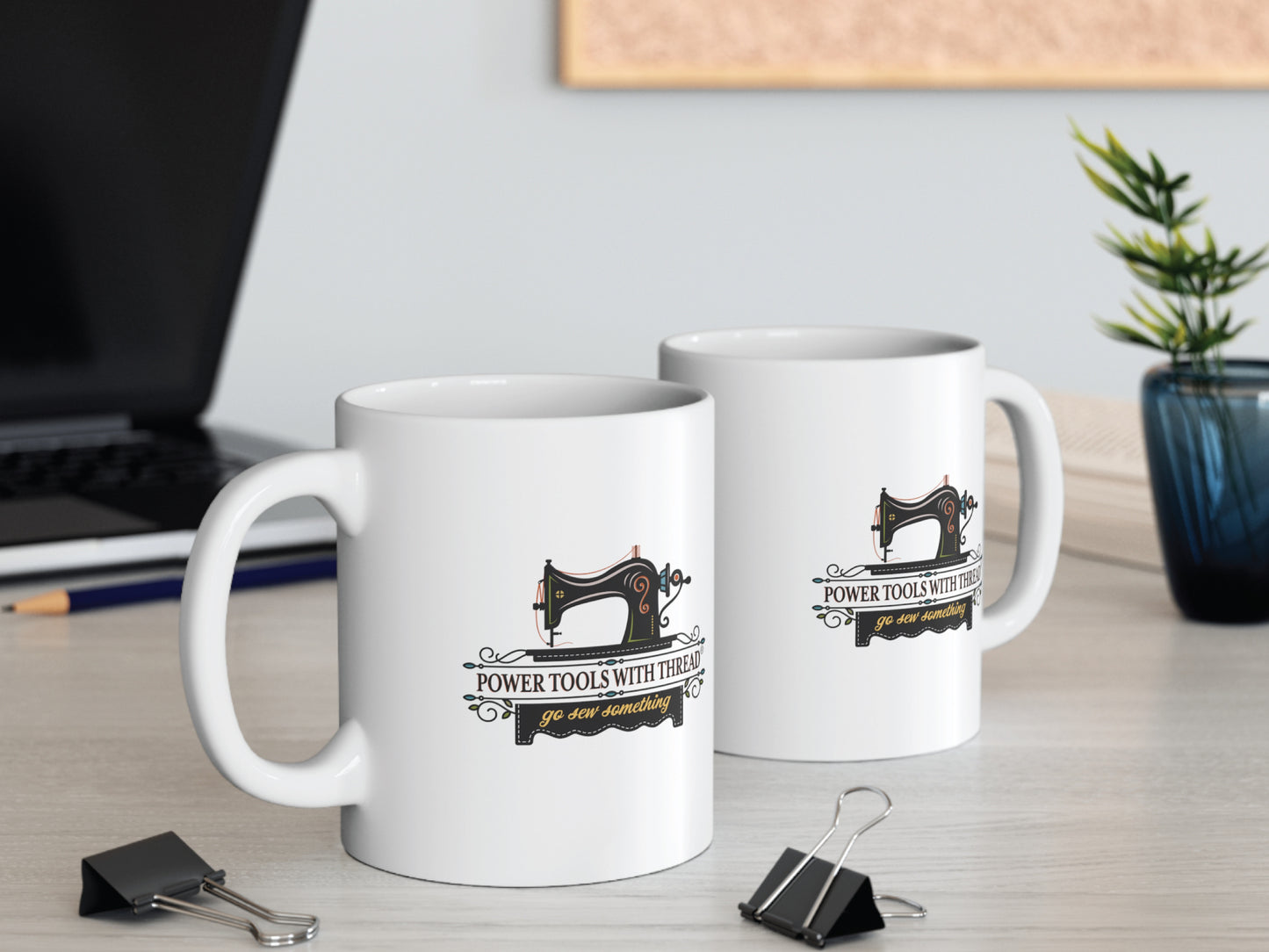 PTWT Logo White Mug 11oz