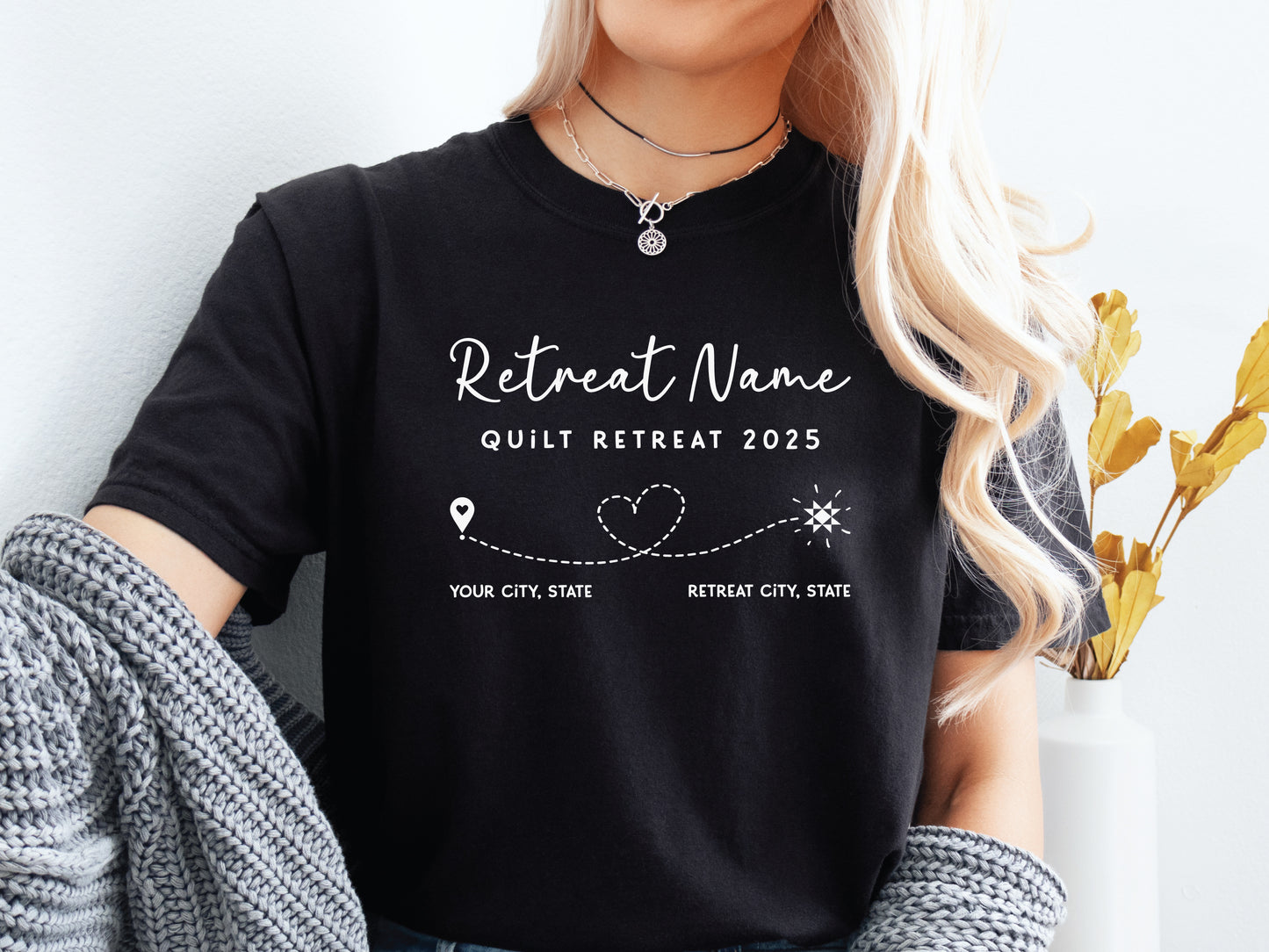 Quilt Retreat Personalized T-Shirt