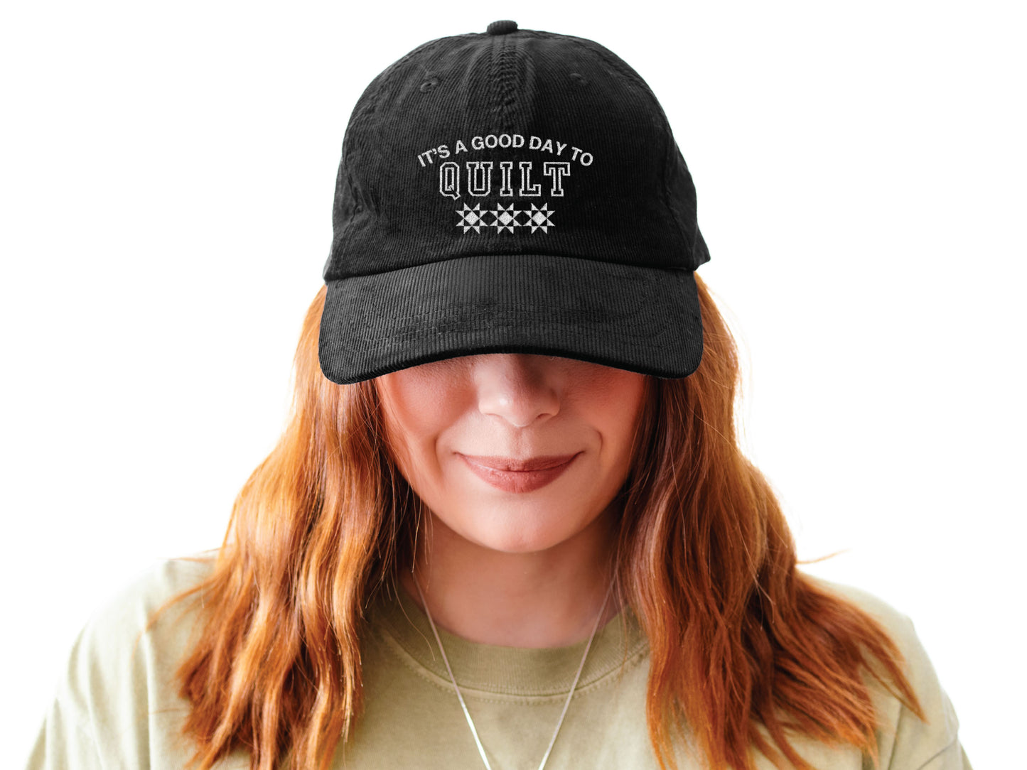 Good Day To Quilt Embroidered Hat