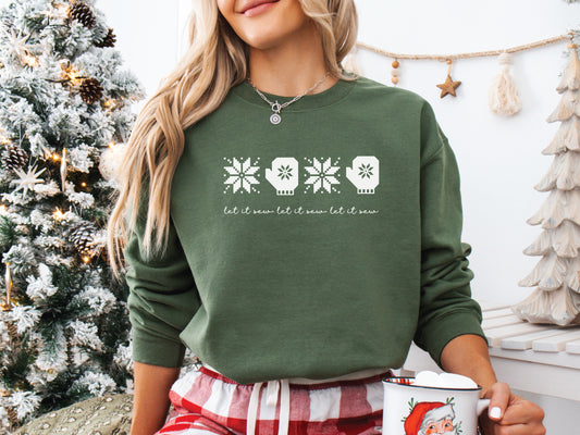 Let It Sew Winter Sweatshirt