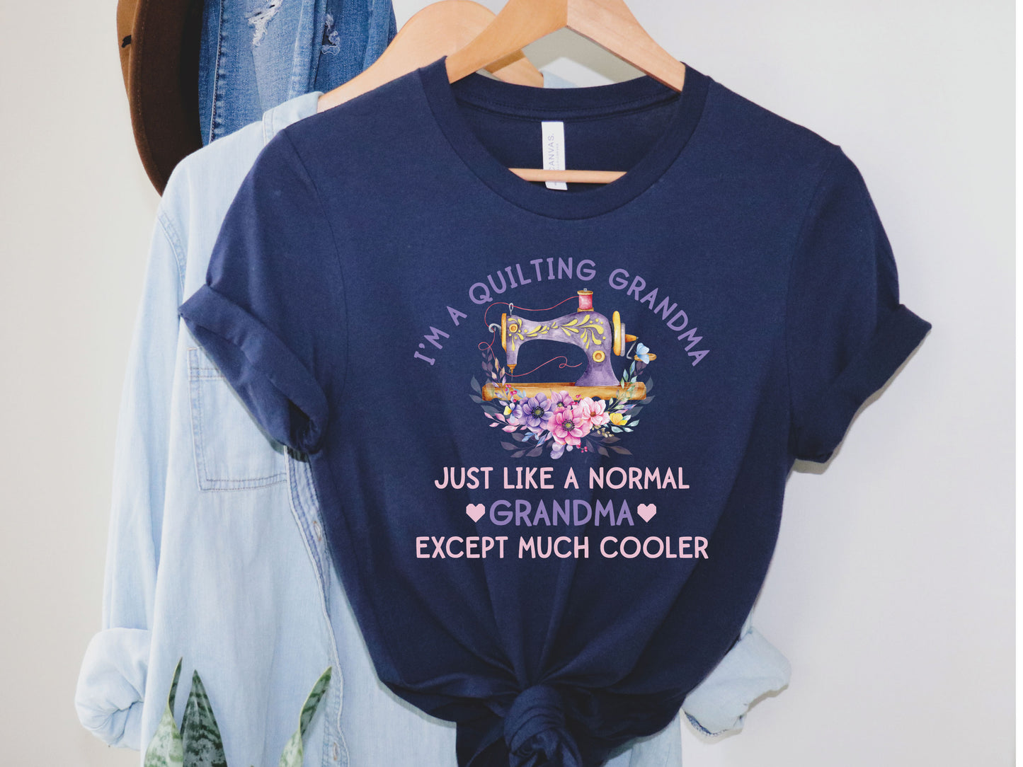 Quilting Cool Grandma T-Shirt