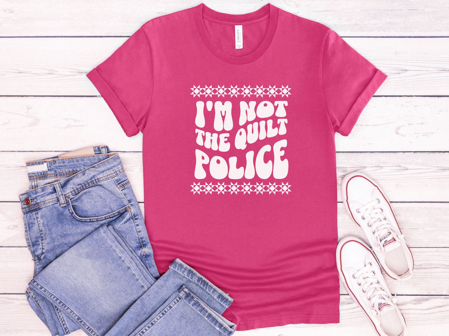 I'm Not The Quilt Police T-Shirt