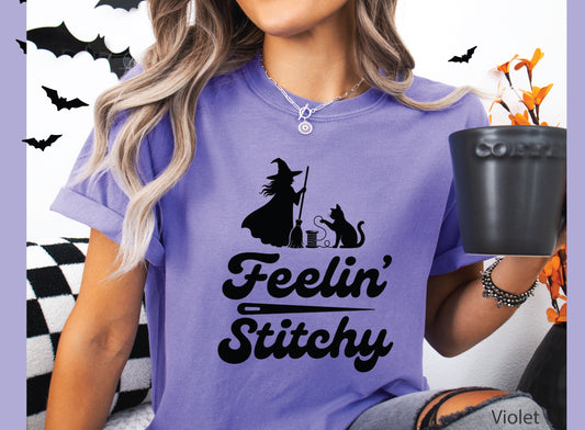 Feelin' Stitchy Halloween T-Shirt