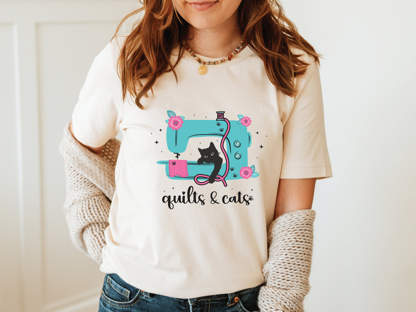 Quilts & Cats T-Shirt