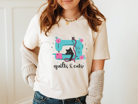 Quilts & Cats T-Shirt