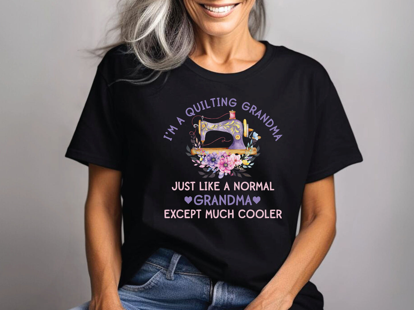 Quilting Cool Grandma T-Shirt