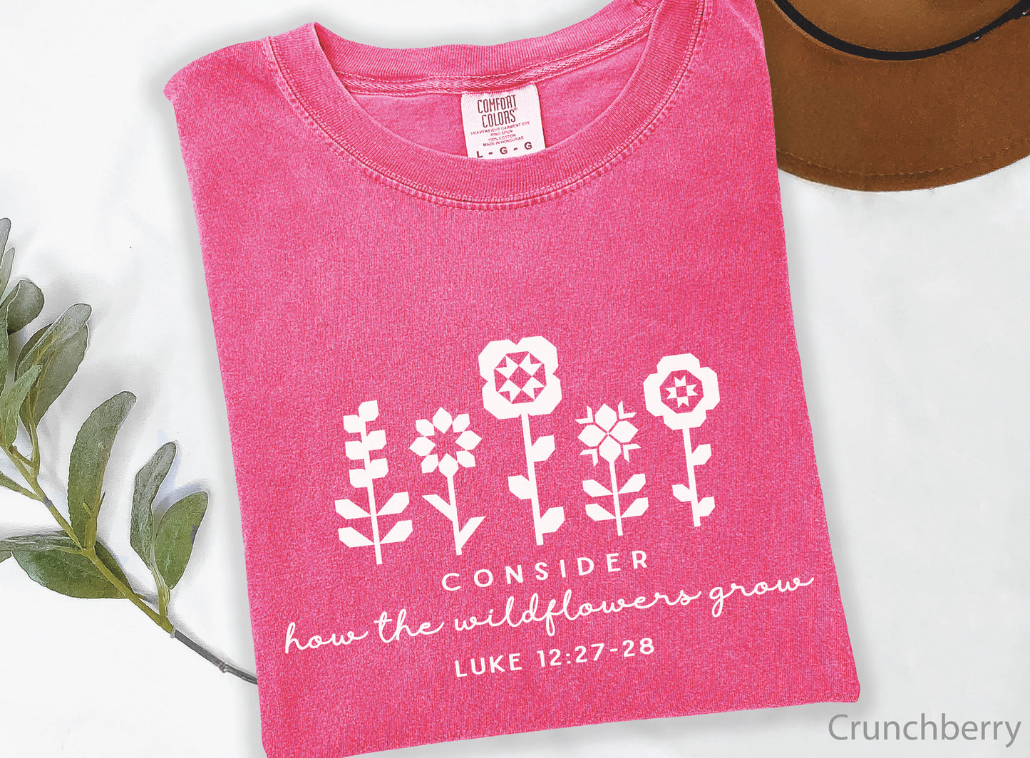 How The Wildflowers Grow Faith T-Shirt