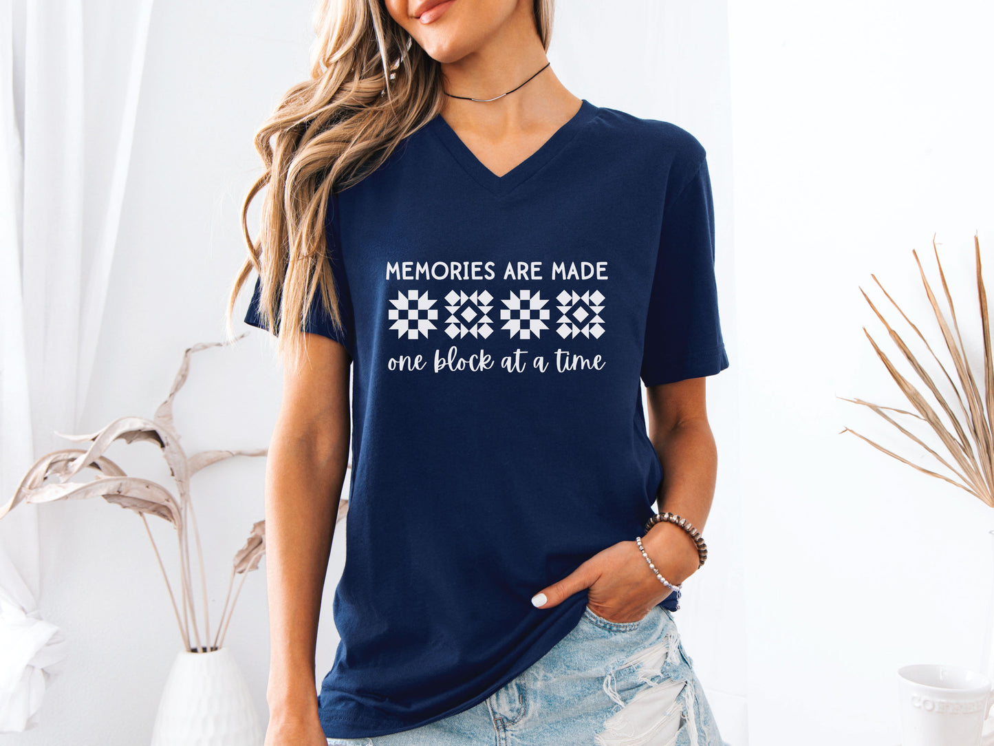 Memories Are Made V-Neck T-Shirt