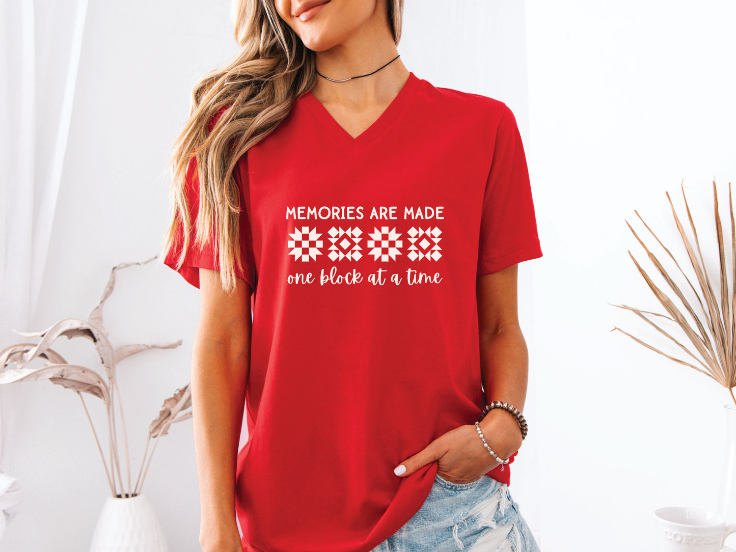 Memories Are Made V-Neck T-Shirt