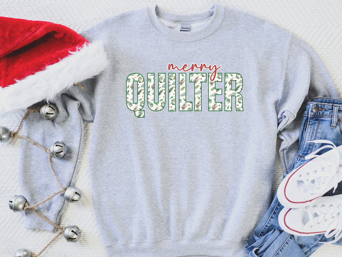Merry Quilter Holly Sweatshirt