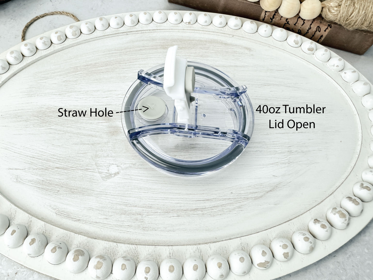 40oz stainless steel tumbler with “What Happens on Retreat Stays on Retreat,” colorful quilt blocks, and personalized name and year; a fun keepsake for quilters.