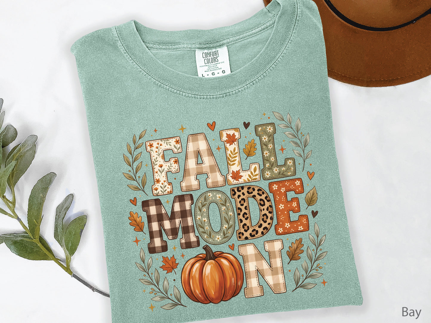 Fall Mode Patchwork T-Shirt