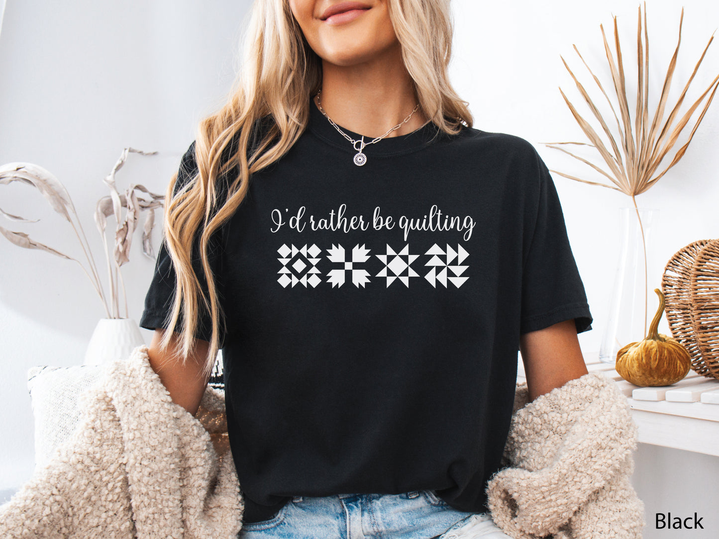 I'd Rather Be Quilting T-Shirt