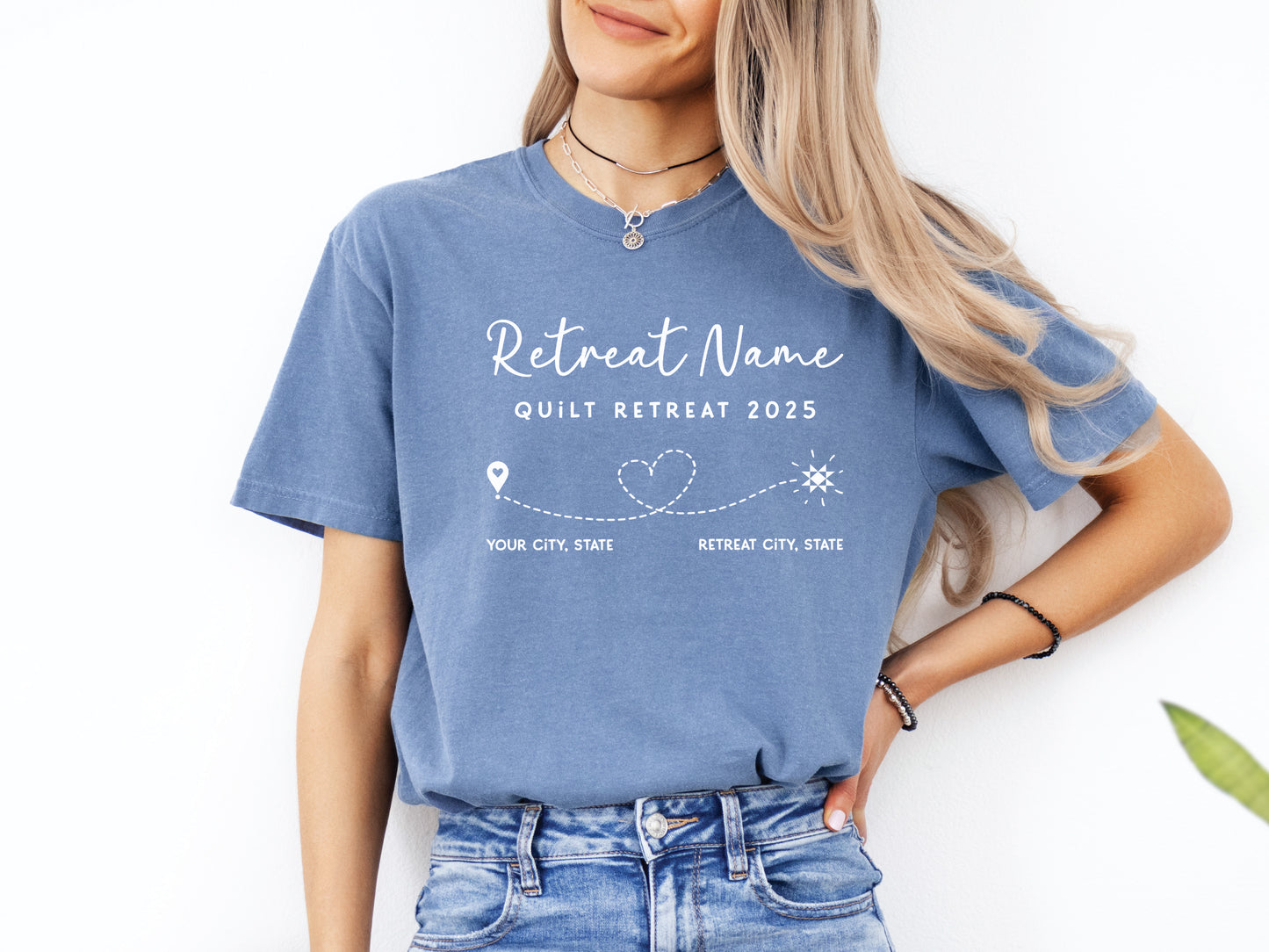 Quilt Retreat Personalized T-Shirt