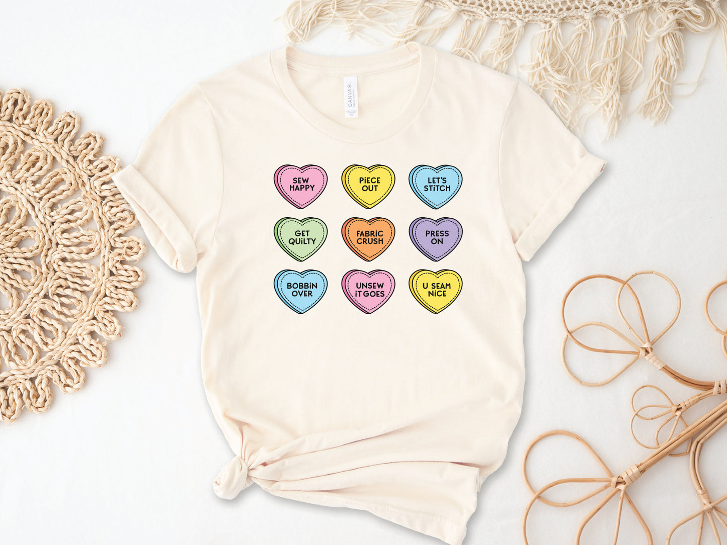 Valentine's Day Conversational Hearts T-Shirt