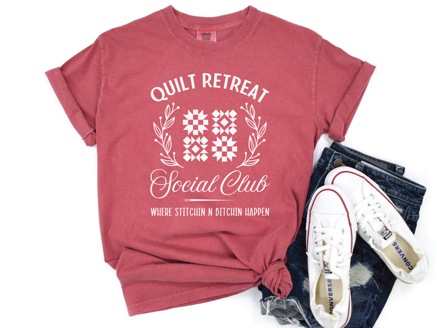 Quilt Retreat Social Club T-Shirt