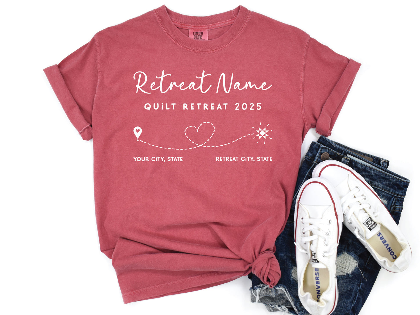Quilt Retreat Personalized T-Shirt