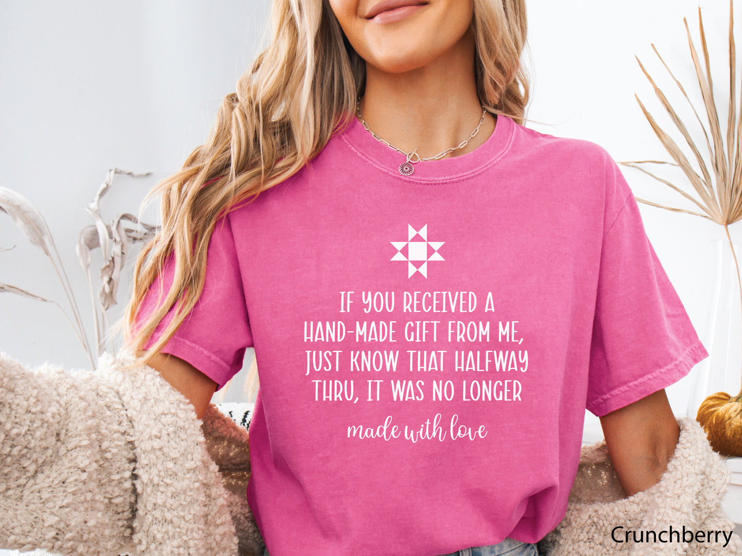 Made With Love Quilting T-Shirt