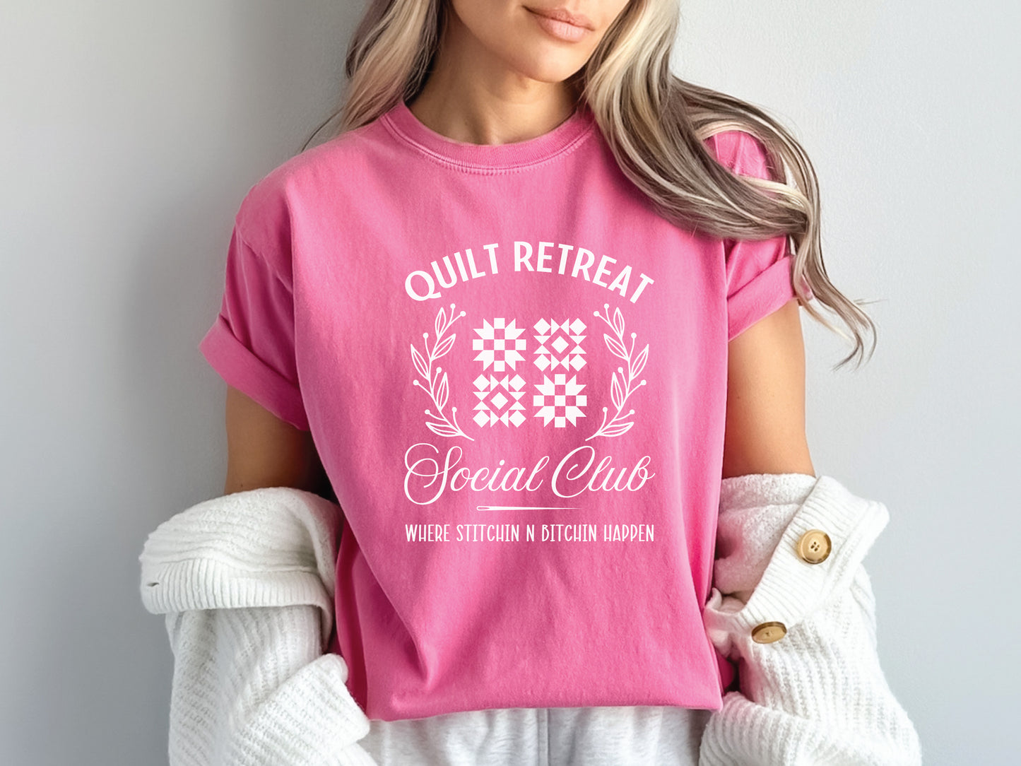 Quilt Retreat Social Club T-Shirt