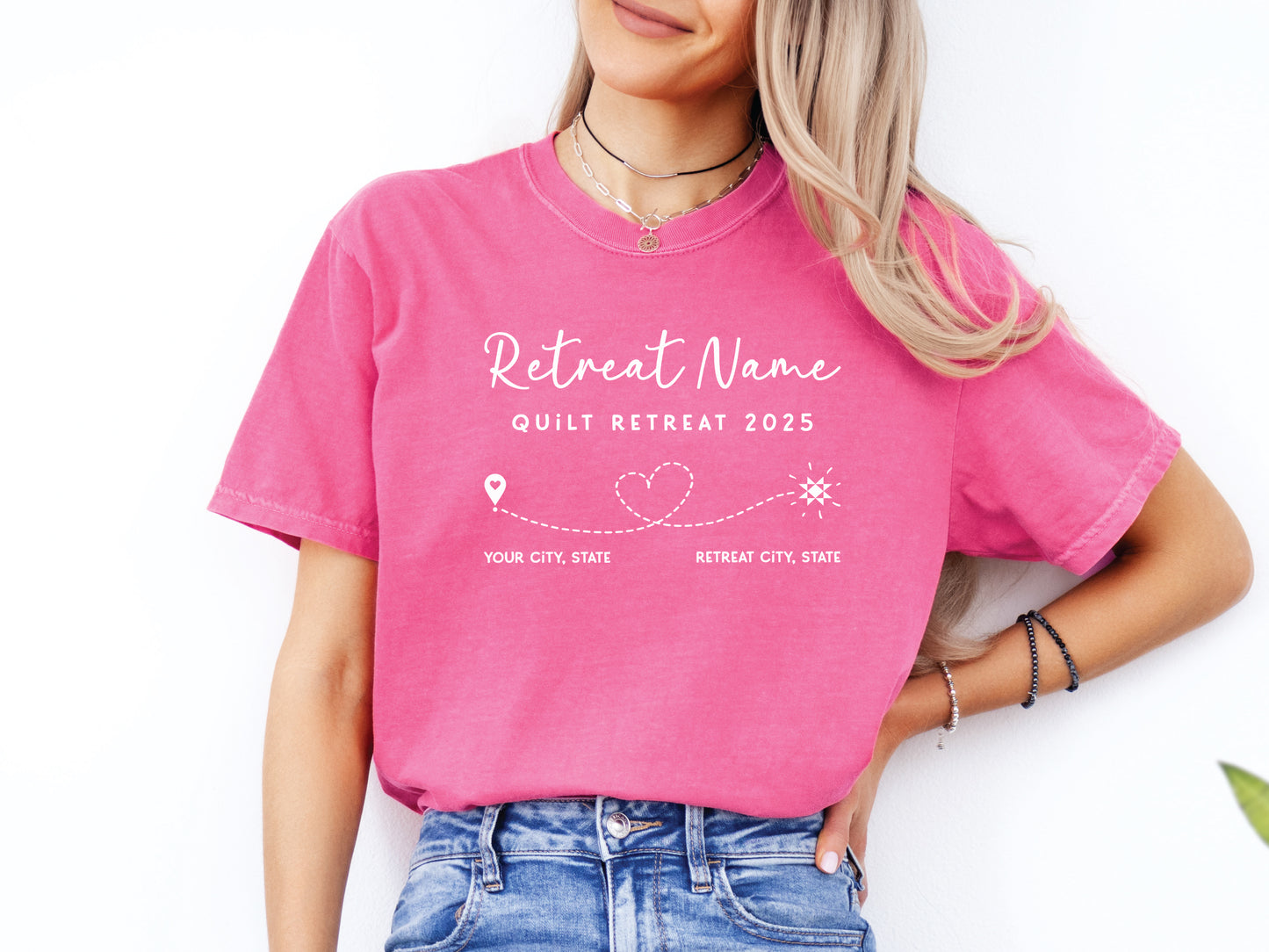 Quilt Retreat Personalized T-Shirt