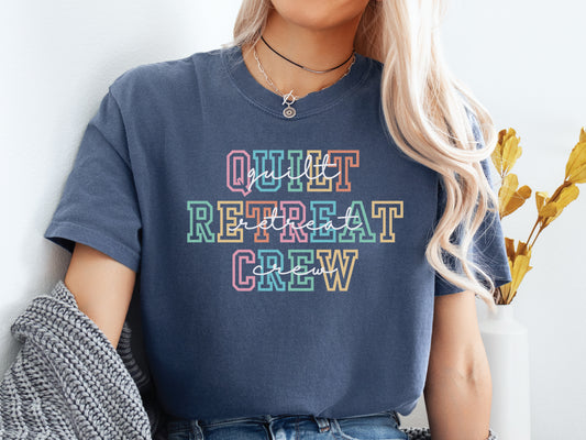 Quilt Retreat Crew T-Shirt