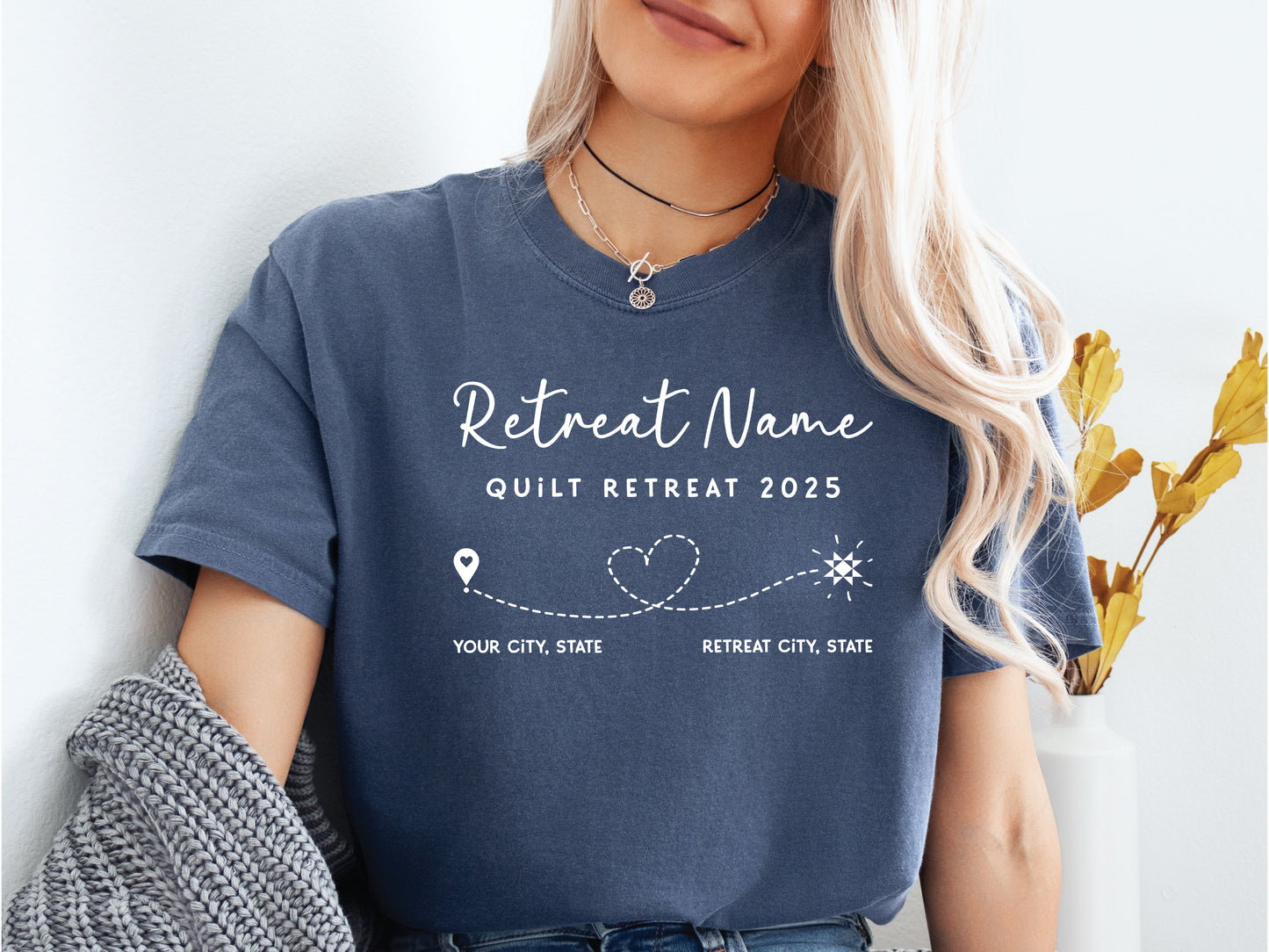 Quilt Retreat Personalized T-Shirt