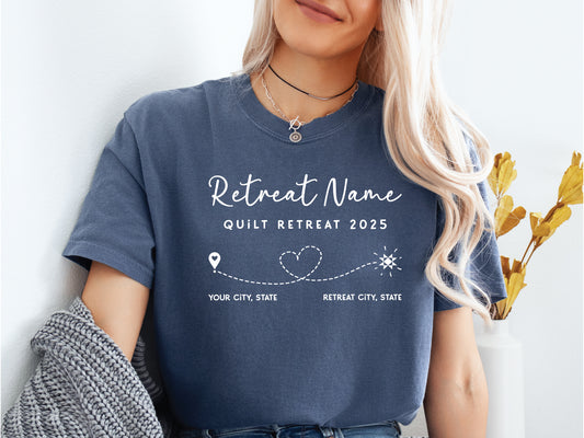 Quilt Retreat Personalized T-Shirt