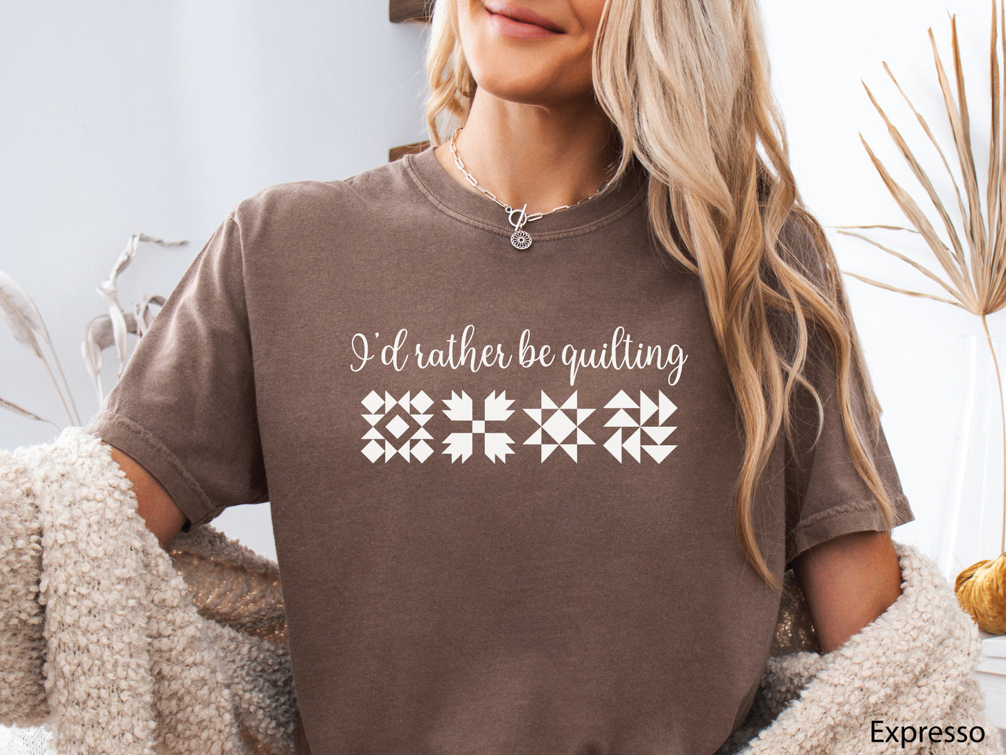 I'd Rather Be Quilting T-Shirt