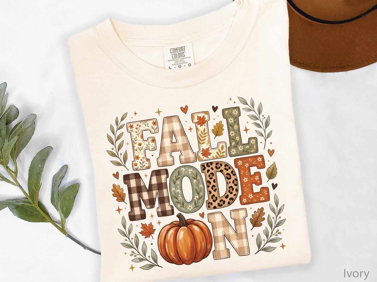 Fall Mode Patchwork T-Shirt