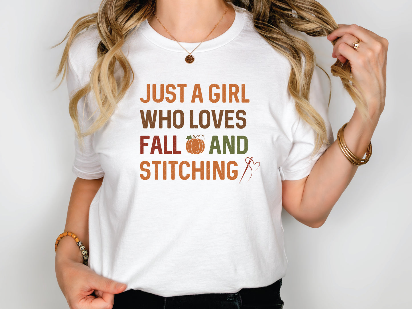 Stitching & Fall T-Shirt