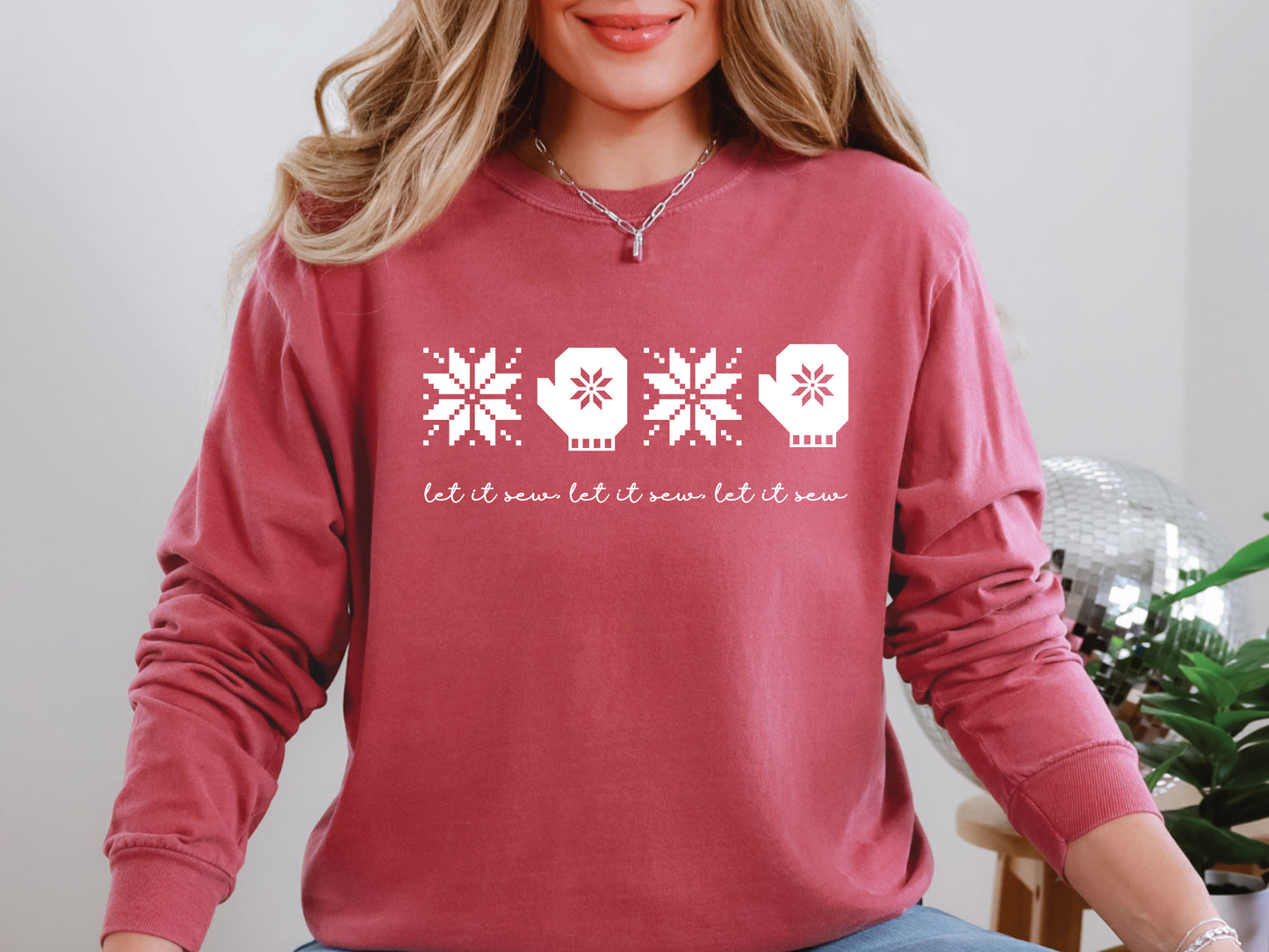 Let It Sew Long Sleeve T-Shirt